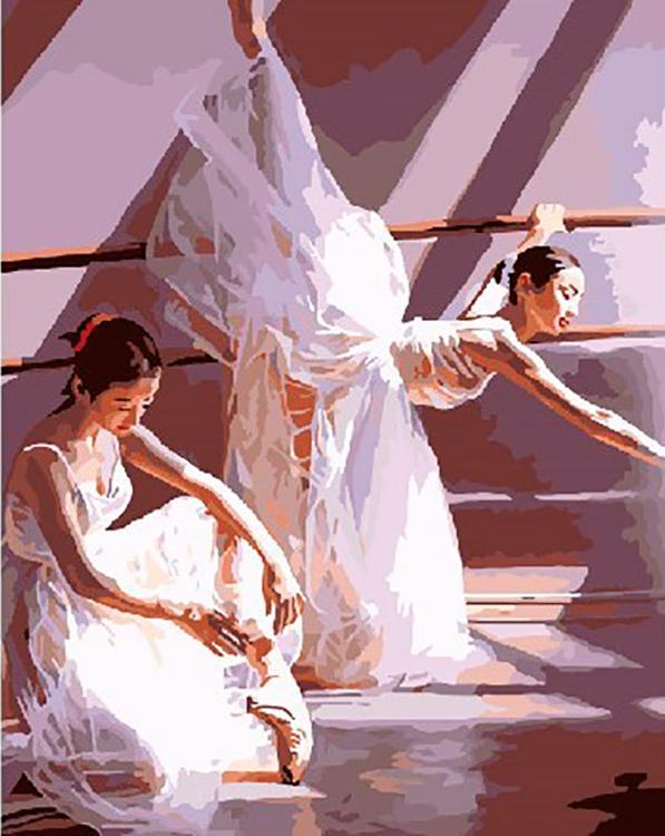 Картина по номерам «Жизнь балерин»