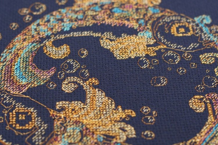 Набор для вышивания «Золотые рыбки» — картинка 2