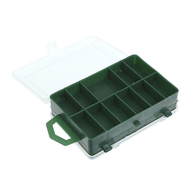 Коробка для мелочей 11,5х8,5х3,5 см, двухсторонняя, 10 ячеек, Trivol — картинка 4