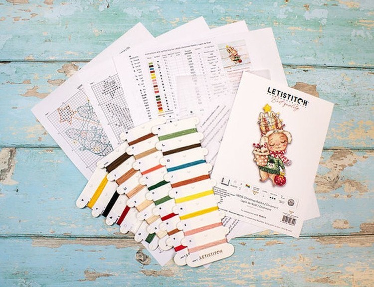 Набор для вышивания «Christmas Rabbit» — картинка 5