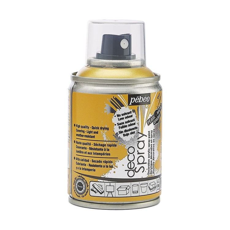 Краска на водной основе decoSpray, 093768 Под золото — картинка 4