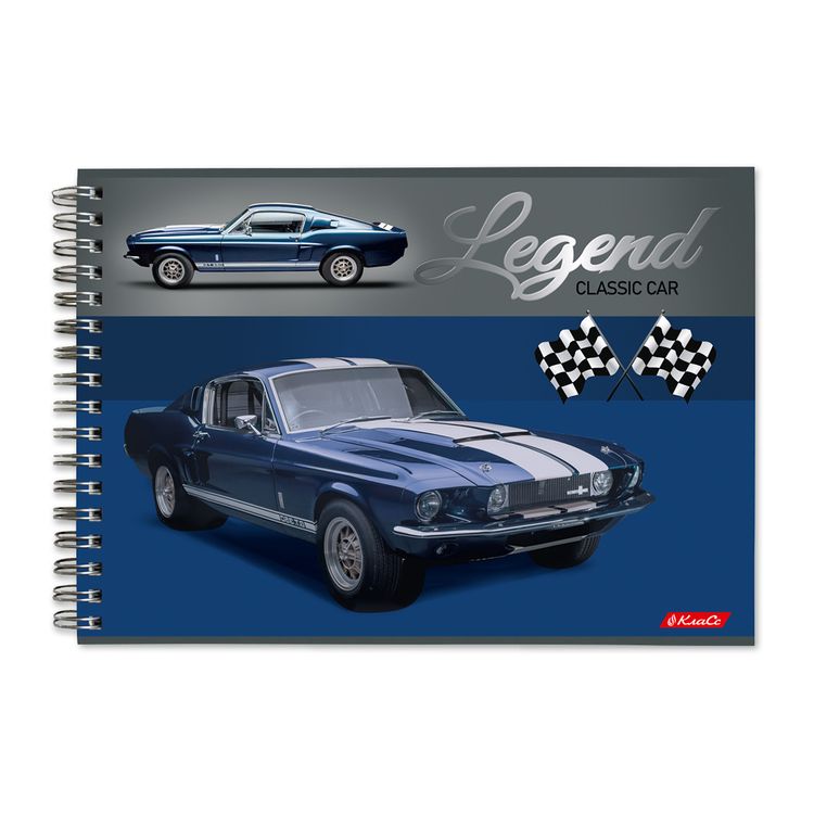 Альбом для рисования «Легенда», 100 г/м2, A4, на гребне, 6 альбомов по 48 л., SVETOCH — картинка 4