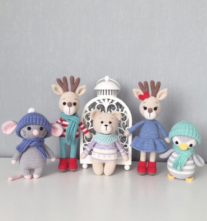 Пряжа YarnArt Jeans (51), вишня, 5 шт. по 50 г — картинка 7