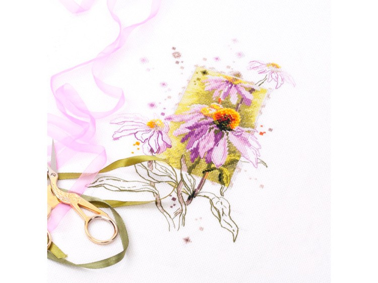 Набор для вышивания «Эхинацея» — картинка 4