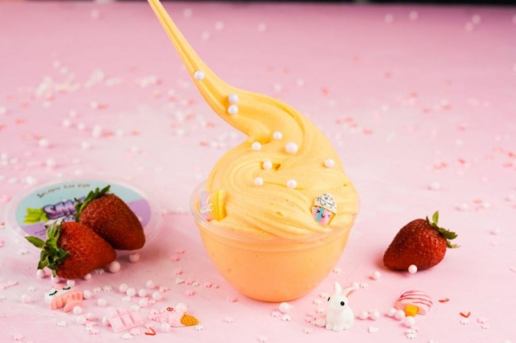 Слайм-десерт для рук Smuzi boom, 150 гр (оранжевый)
 — картинка 2