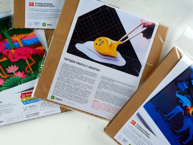 Папертоль для детей «Фламинго» — картинка 4