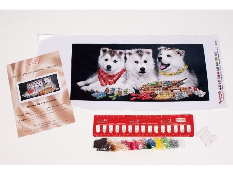 Набор вышивки бисером «Художники» — картинка 2