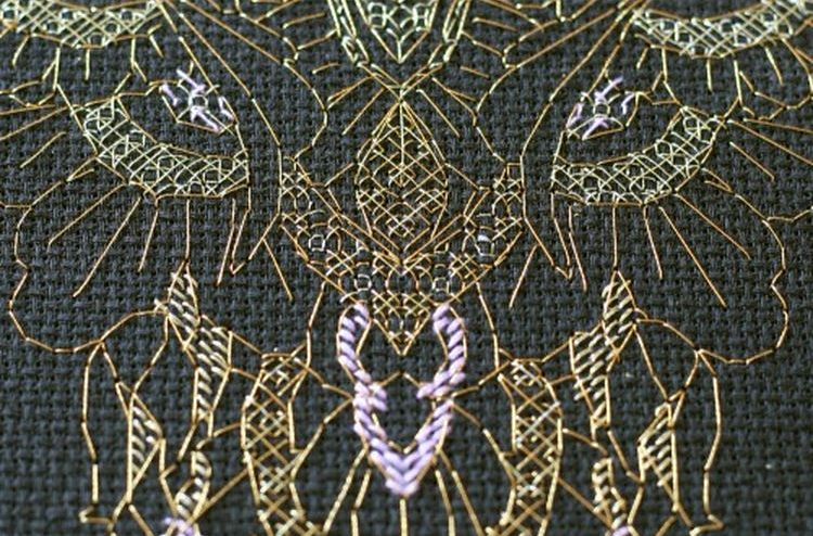 Набор для вышивки крестом «Пион» — картинка 2