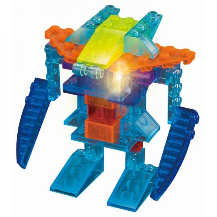 Светящийся конструктор CRYSTALAND «Космический самолет 4 в 1» — картинка 4