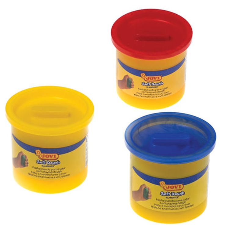 Пластилин на растительной основе «Blandiver» JOVI (Испания), 3 цвета, 330 г — картинка 2