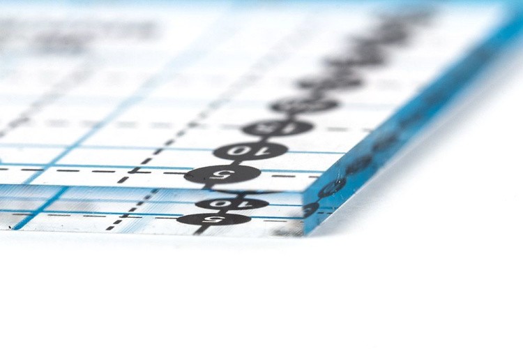 Линейка для пэчворка, 5х15 см, Gamma — картинка 3