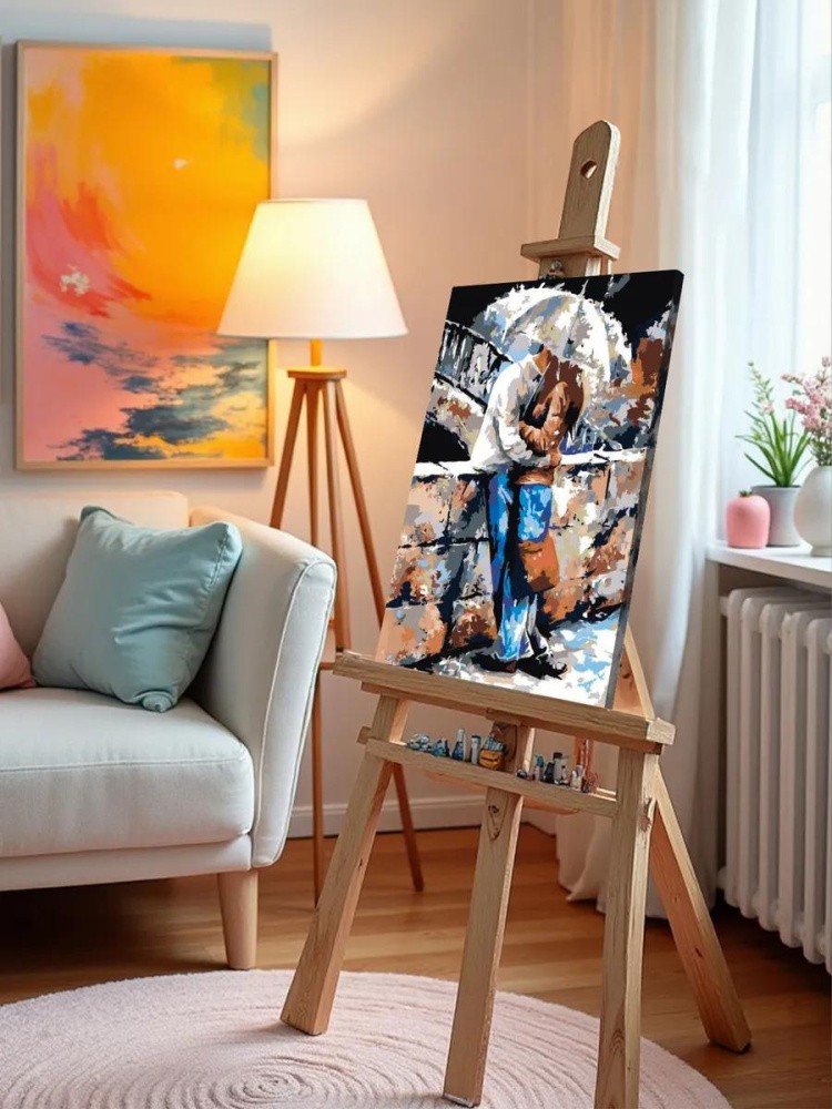 Картина по номерам «Встреча» — картинка 10