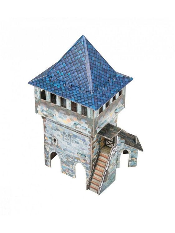 Сборная модель из картона «Верхняя башня» — картинка 2