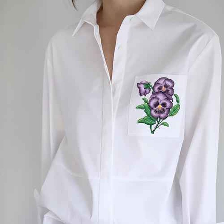 Набор для вышивания «Анютины глазки» — картинка 2