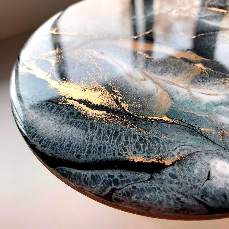 Всплывающее золото (20 мл), ResinArt — картинка 4