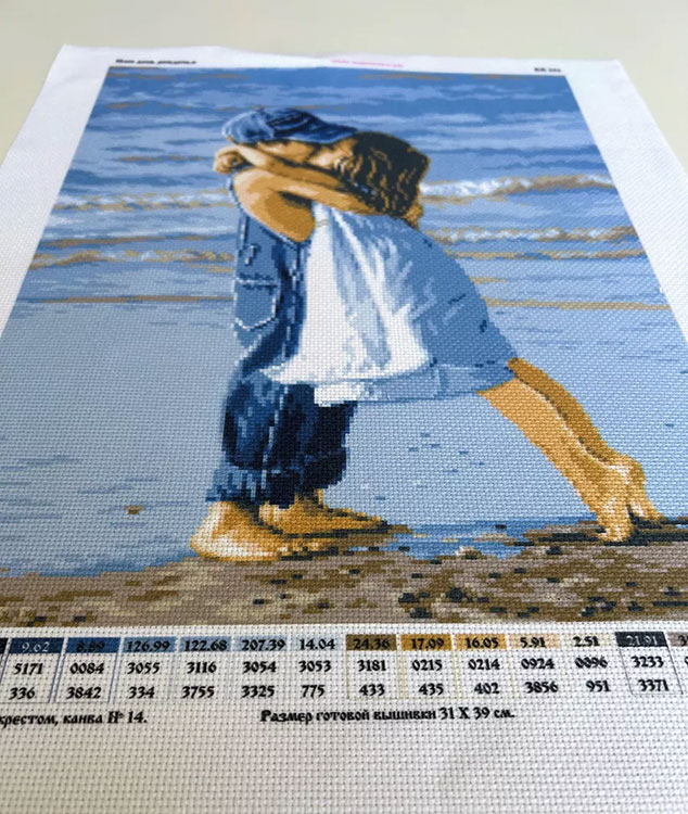 Рисунок на ткани «Наш День Рождения» — картинка 3