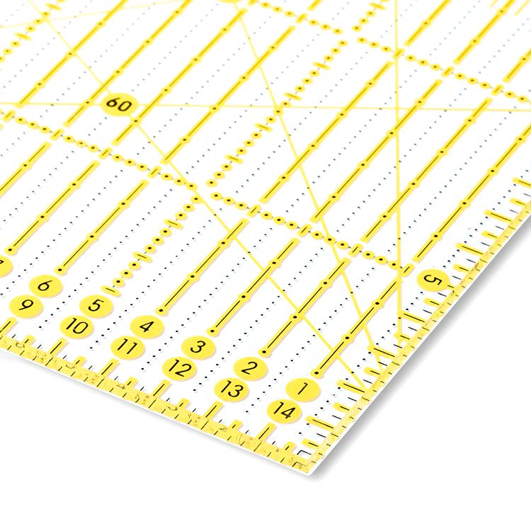 Универсальная линейка «Omnigrid», пластик, 15x60 см, PRYM — картинка 3