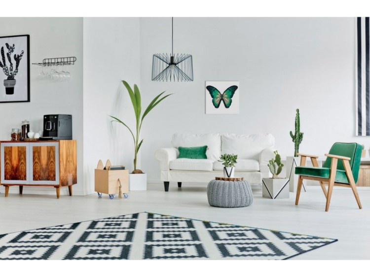 Набор вышивки бисером «Бирюзовая бабочка» — картинка 2