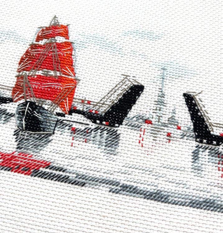 Набор для вышивания «Петербургские зарисовки-3» — картинка 4