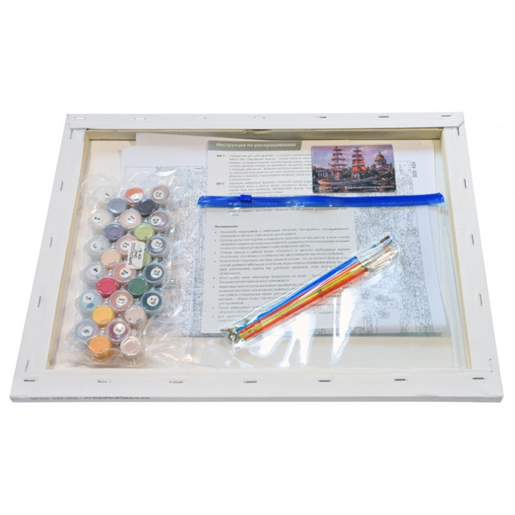 Картина по номерам «Франция. Оре» — картинка 3