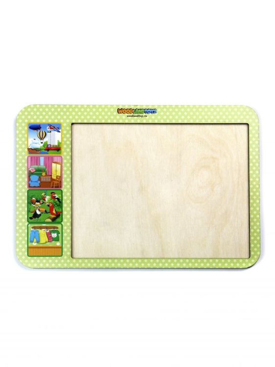 Развивающее пособие из дерева. Досочки «Ассоциации-2» — картинка 5