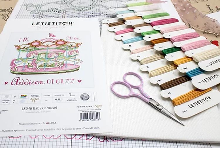 Набор для вышивания «Baby Carousel» — картинка 6
