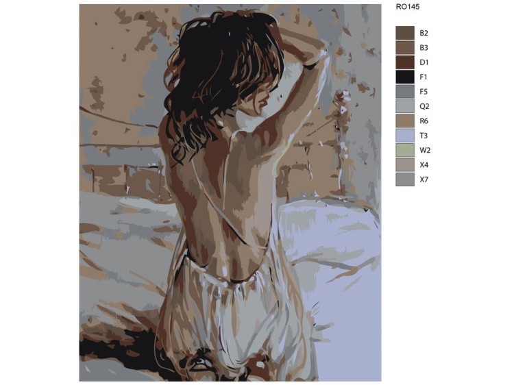 Картина по номерам «Нежное утро» — картинка 2