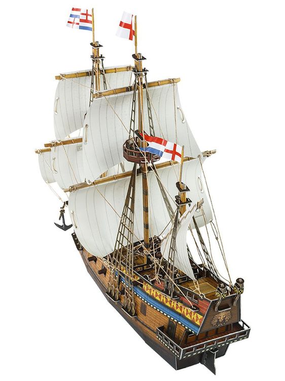 Сборная модель из картона «Галеон» — картинка 4