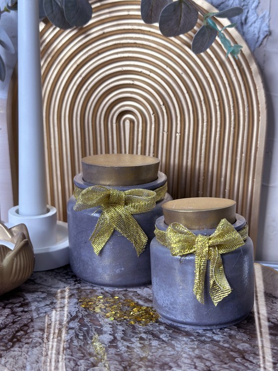 Силиконовый молд - Контейнер/банка для свечей, h 8 см, 1 шт. — картинка 3