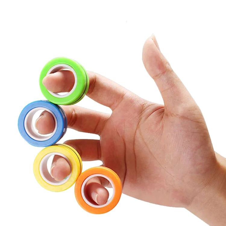 Магнитные кольца, цвет: красный, синий, зеленый — картинка 5