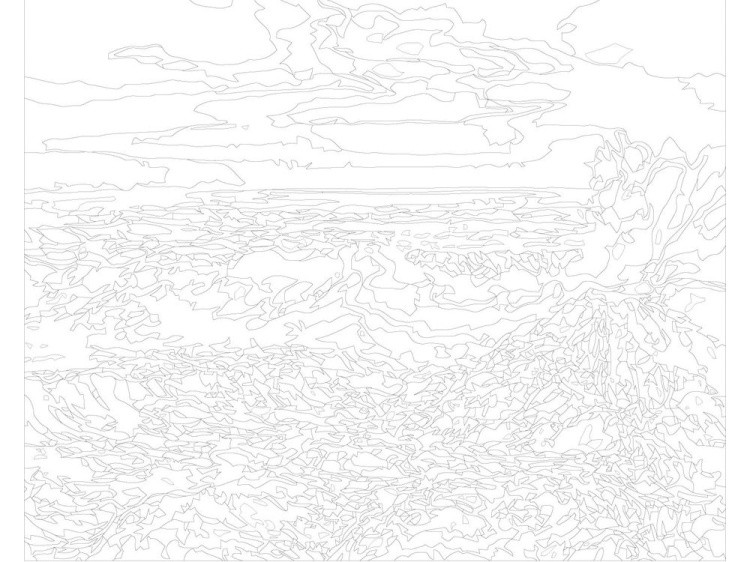 Картина по номерам «Море» — картинка 3