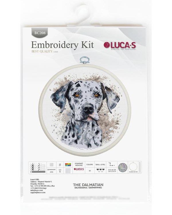 Набор для вышивания «Далматинец» — картинка 6