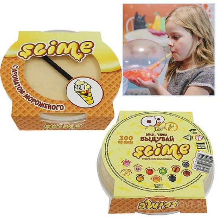 Лизун Slime «Mega», с ароматом мороженого — картинка 2