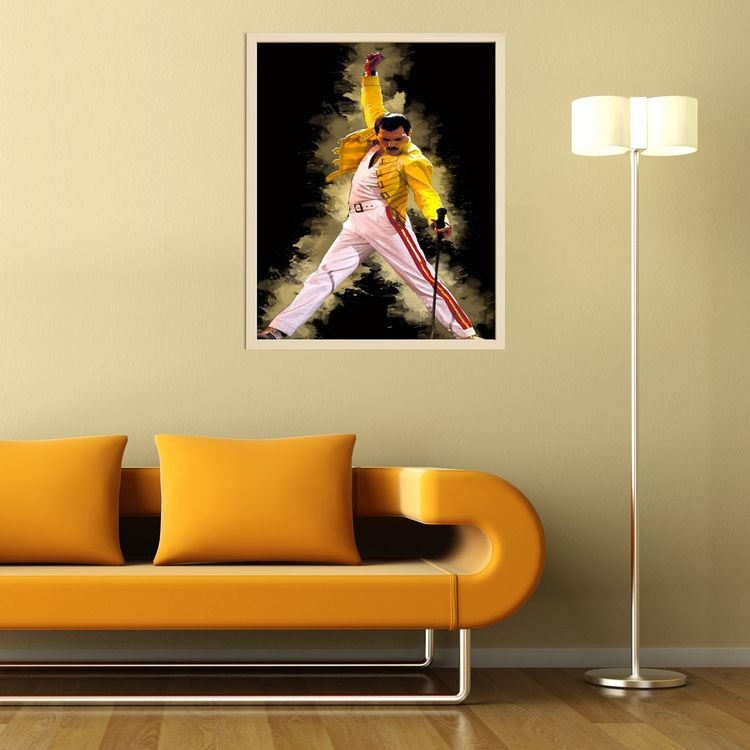 Картина по номерам «Queen. Фредди Меркьюри» — картинка 4