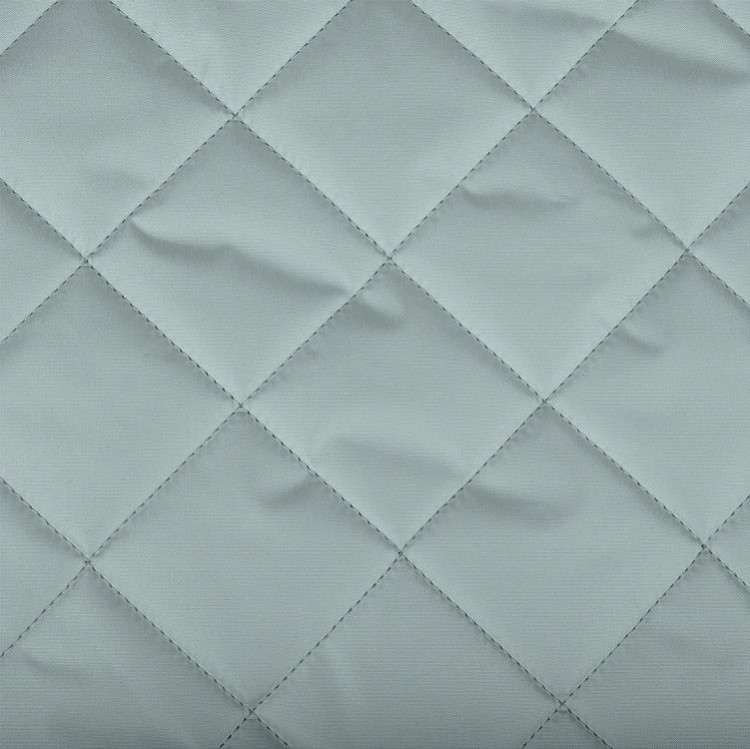Ткань стежка ниточная Dewspo, ромб 5,5 см, 5 м x 150 см, 230 г/м², цвет: светло-серый, TBY