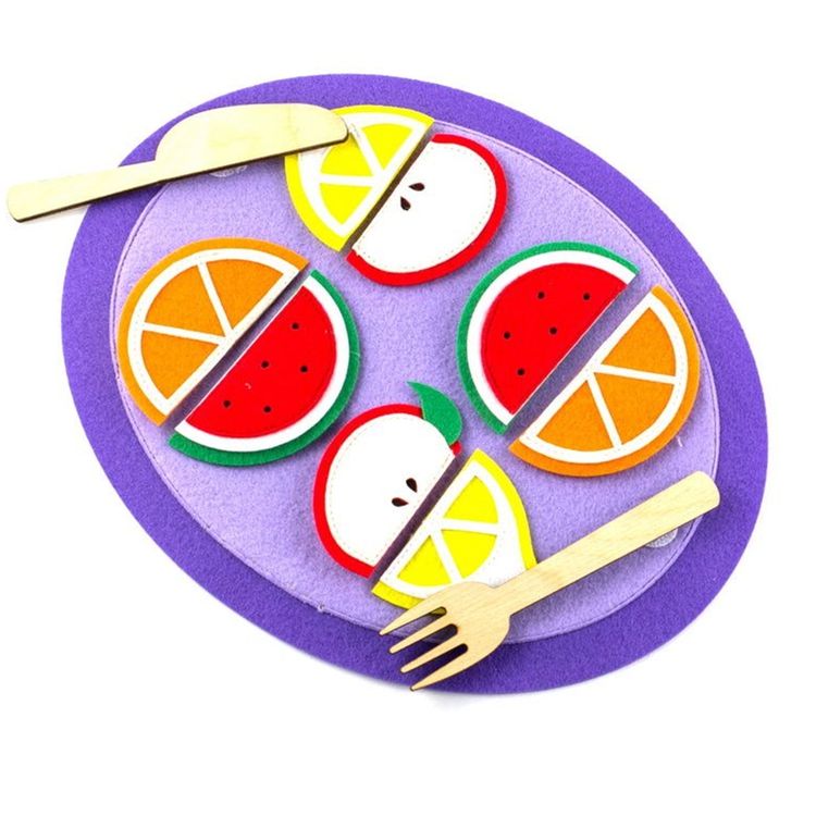 Развивающая игра «Тарелка с дольками» — картинка 3