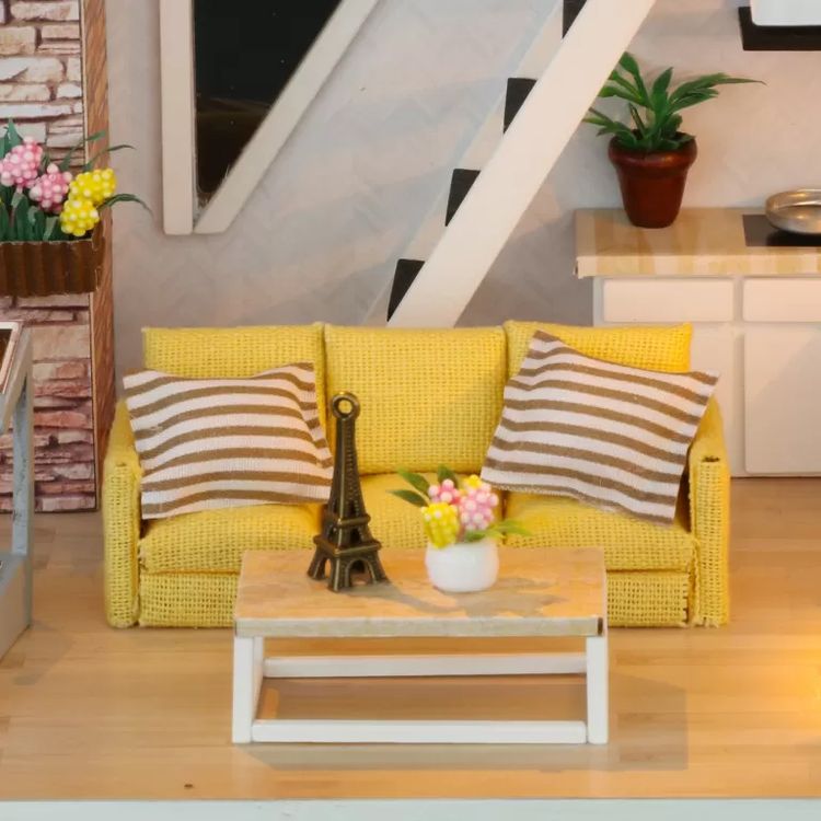 Миниатюрная сборная модель (румбокс) «Комната Модерн» — картинка 2