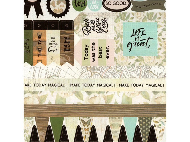 Набор бумаги «Сад историй» — картинка 17