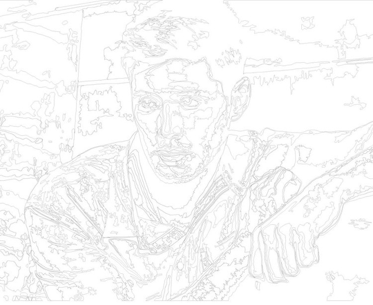 Картина по номерам «Сверхъестественное: Дин Винчестер - Дженсен Эклс» — картинка 3