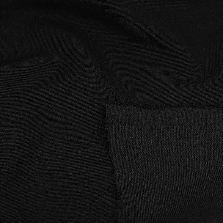 Ткань Костюмная Гальяно, 200 г/м², 5 м x 150 см, цвет: черный, TBY — картинка 3