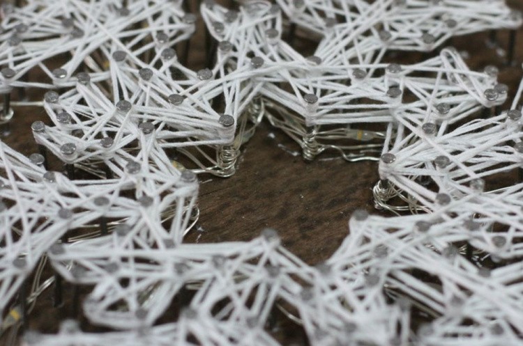 Набор для творчества STRING ART «Снежинка» — картинка 3