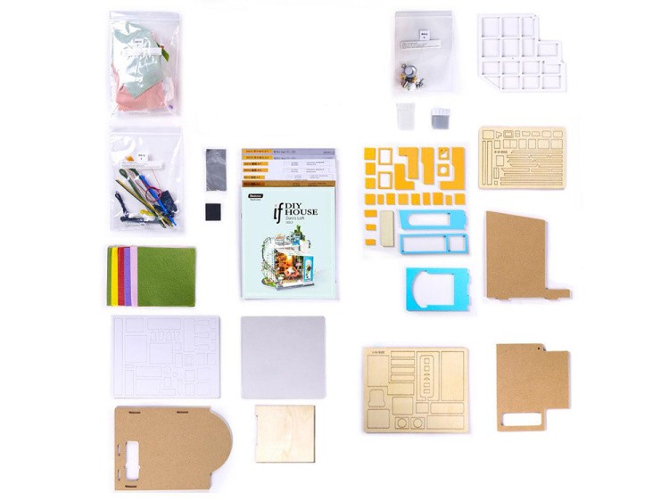 Набор для создания миниатюры (румбокс) «Уютный лофт» — картинка 3