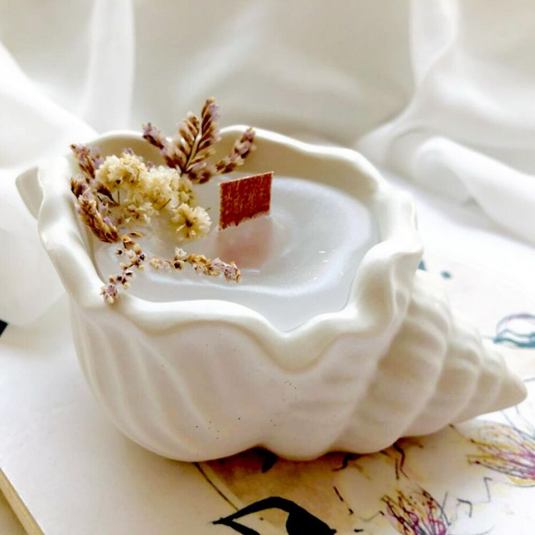 Силиконовый молд - Морская ракушка, 11х6,4 см, 1 шт. — картинка 3