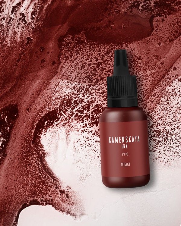 Спиртовые чернила расслаивающиеся Томат, Kamenskaya Ink — картинка 2