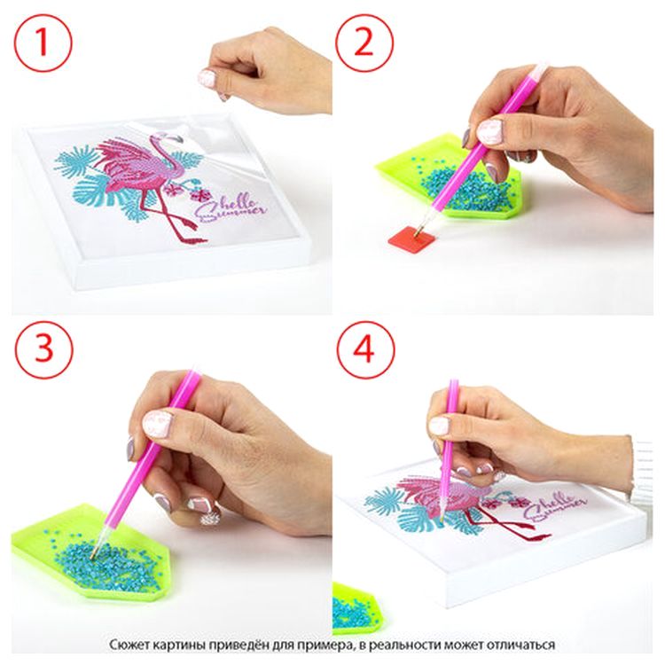 Алмазная вышивка «Восточная лисица» — картинка 3