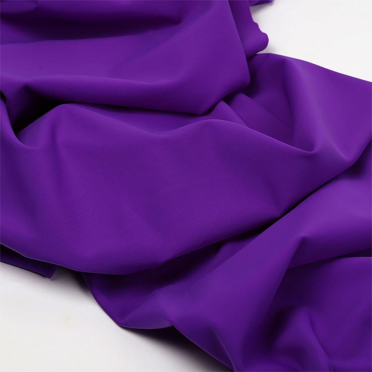 Ткань трикотажная Бифлекс матовый, 6 м, ширина 150 см, 190 г/м², цвет: 5005 фиолетовый, TBY — картинка 4