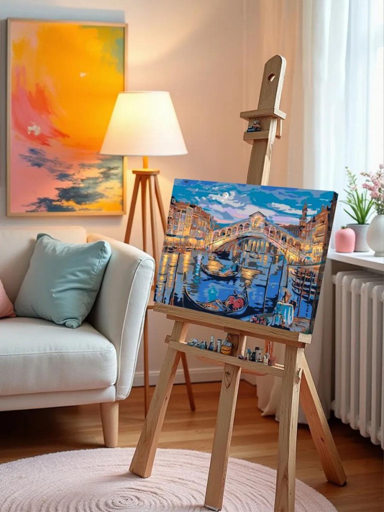 Картина по номерам «Мост Риальто» — картинка 10