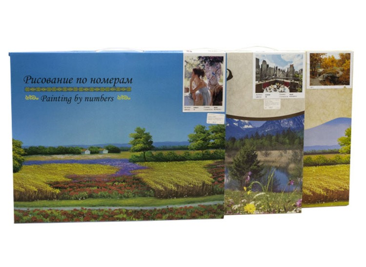 Картина по номерам «Белые лилии» — картинка 5