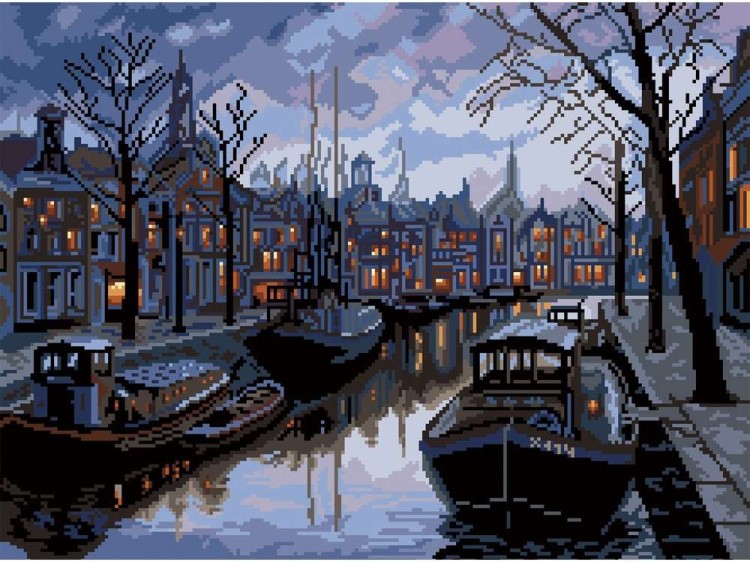 Набор для вышивания «Когда все спят» — картинка 2