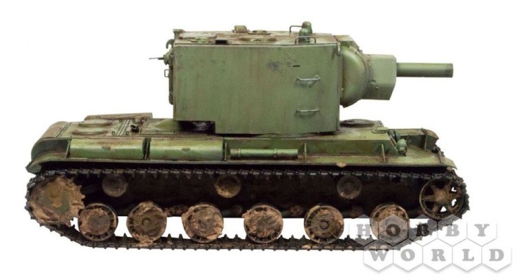 Сборная модель World of Tanks - КВ-2, Масштабная модель 1:35  — картинка 10